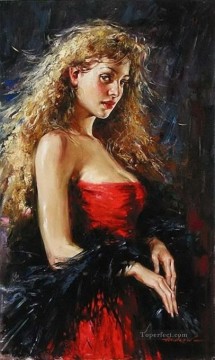Pretty Woman AA 02 Impresionista Pinturas al óleo